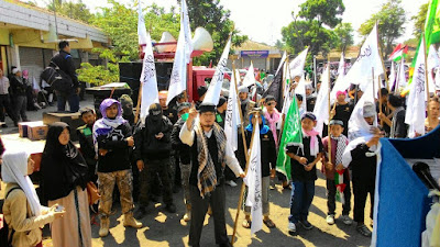 Allahu Akbar! Ribuan Umat Islam Ikuti Parade Tauhid Tolak Syiah di Magelang