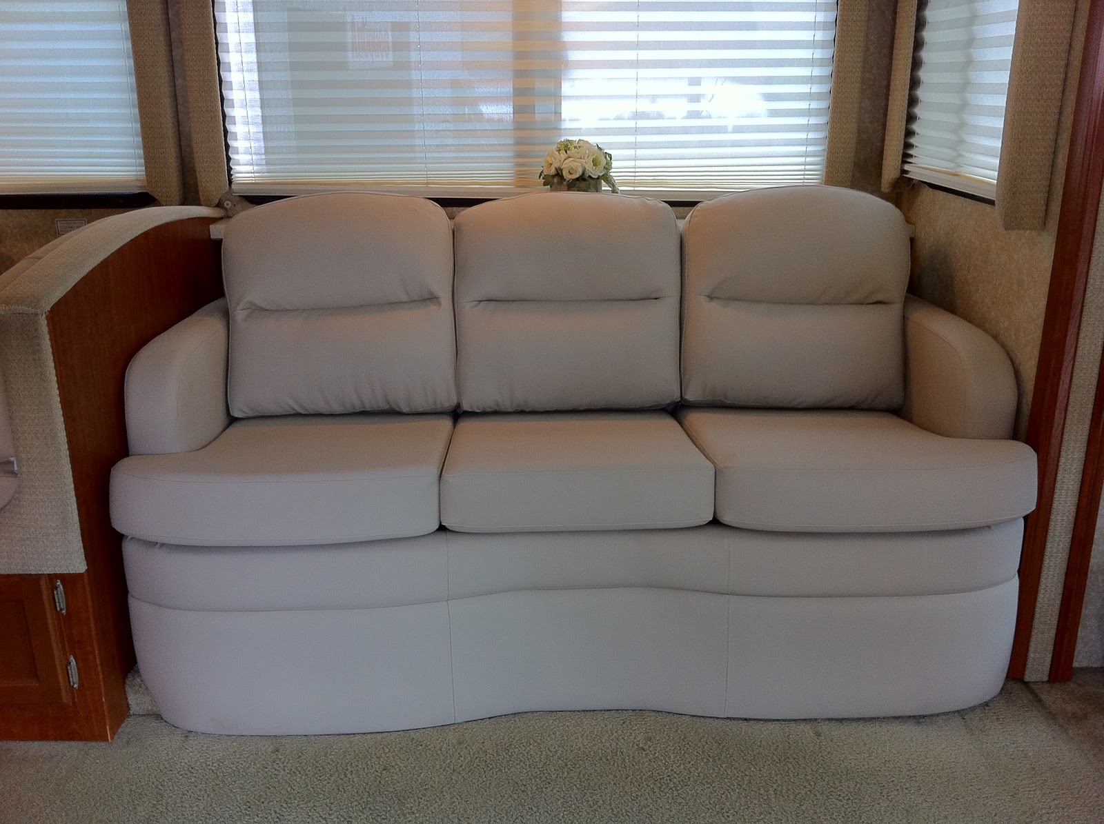 Homestyle Custom Upholstery and Awning: RV Interior Recovered