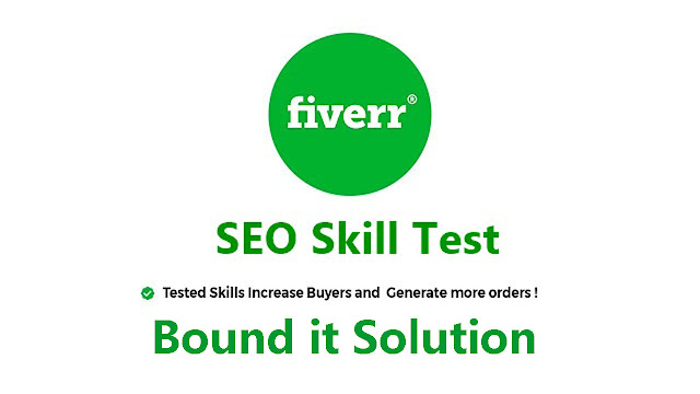 Fiverr SEO Skill Test Answers Latest Updated 2020