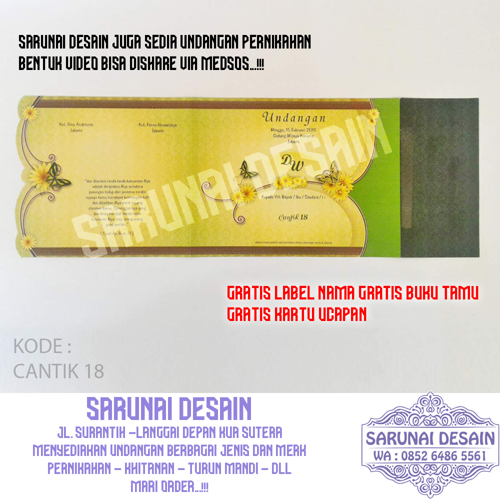 Undangan Cantik (Part 1)