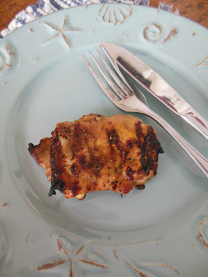 Grapefruit and Rosemary Chicken Grapefruit and Rosemary Chicken, marinated and grilled chicken thighs.