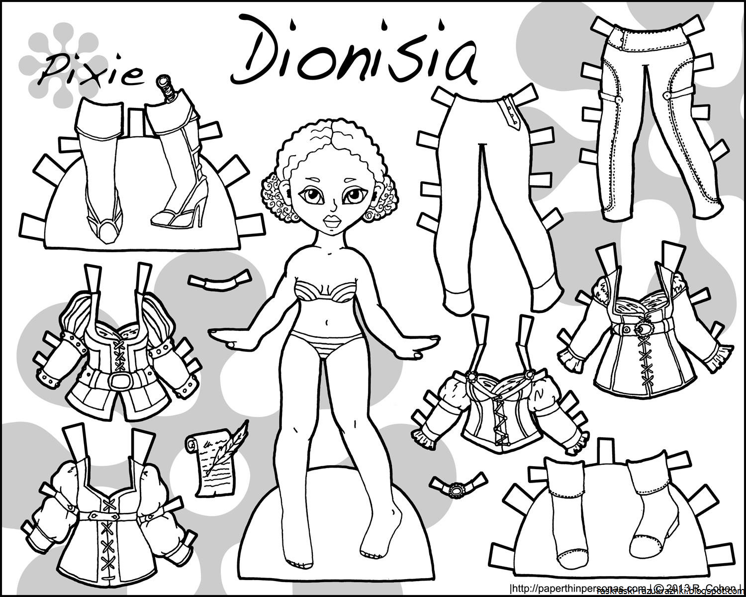 Распечатать большую куклу. Раскраска кукла с одеждой. Кукла Одевалка раскраска. Раскраски одевалки для девочек. Бумажные куклы с одеждой.