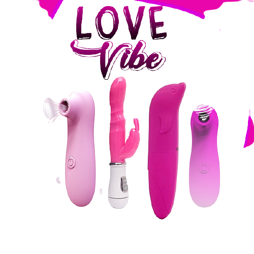 Linha completa de vibradores LOVE VIBE - Brinquedos eróticos mais vendidos do Brasil.