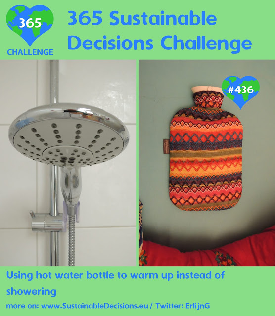 436 Using hot water bottle to warm up instead of showering