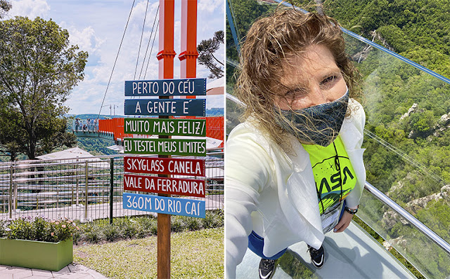 Skyglass Canela: Adrenalina com a primeira plataforma estaiada de vidro da América Latina