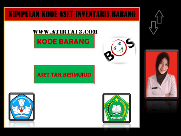 Aplikasi Instruksi Aset Inventaris Barang Sekolah Format Exel