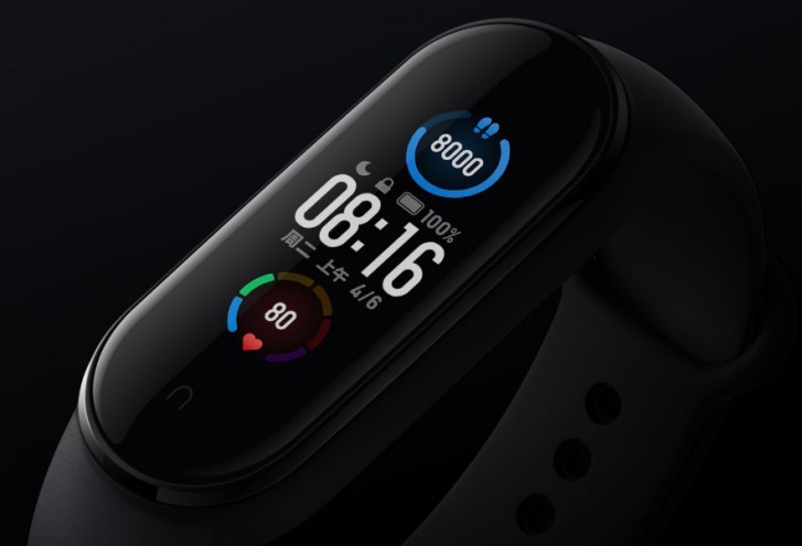 mi band 5 funções novas