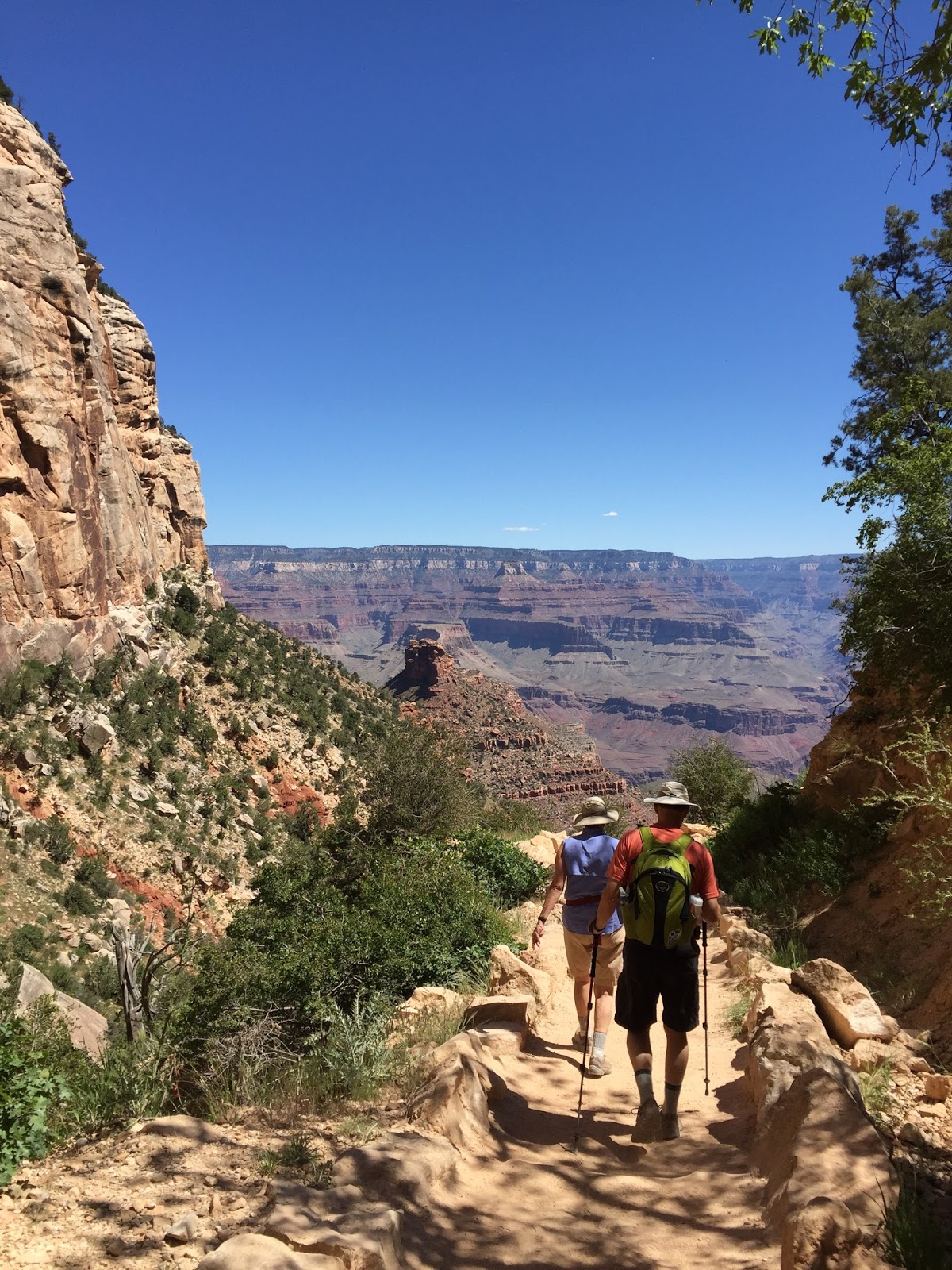Shenefield Grand Canyon Summer 2017 May 24 First hike into the Grand