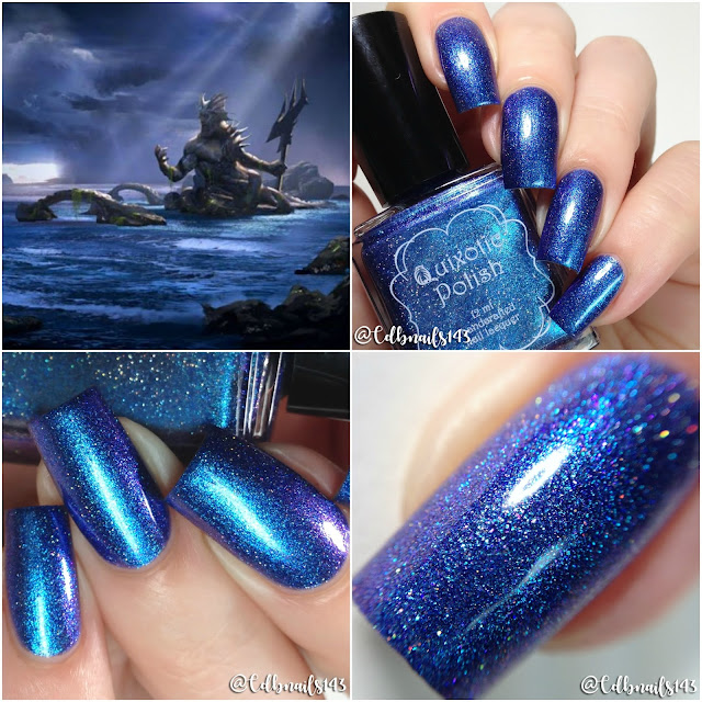 Quixotic Polish-Poseidon Blue