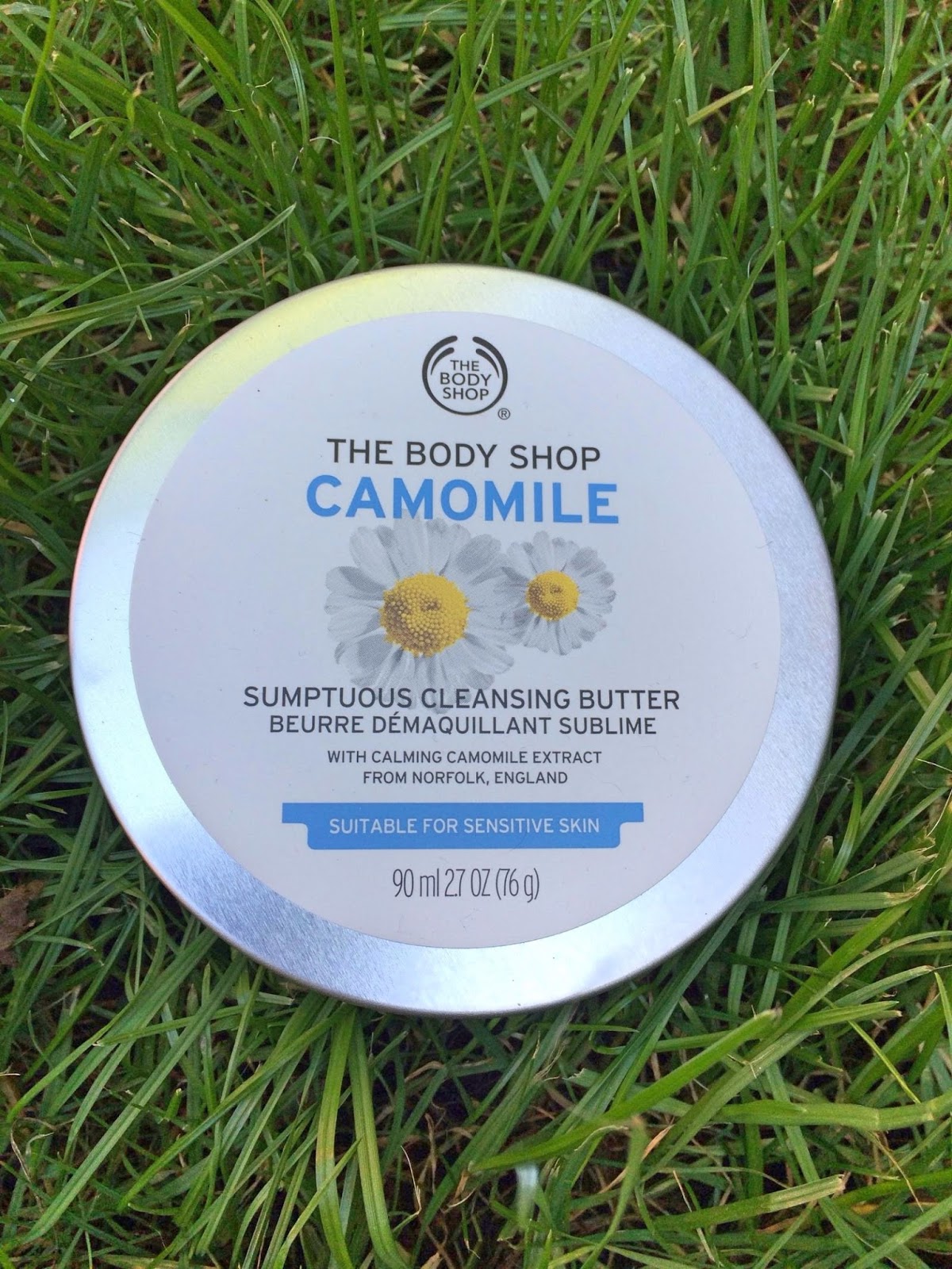 The Body Shop Camomile Sumptuous Cleansing Butter London Makeup Blog