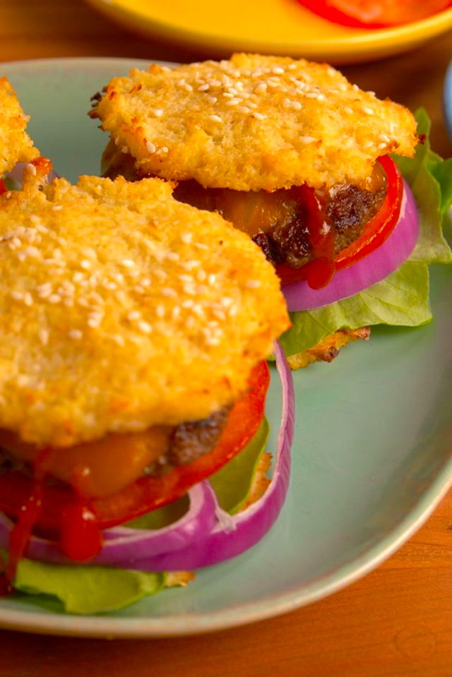 Healthy Cauliflower Burger Buns