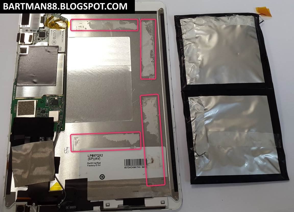 Replacing The Badly Bloated Battery On My Teclast X98 Air 3g Dual Boot Tablet