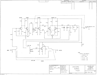UNIVOX: Super Fuzz, Vero Layout | Guitar Effects - Vero - Point to