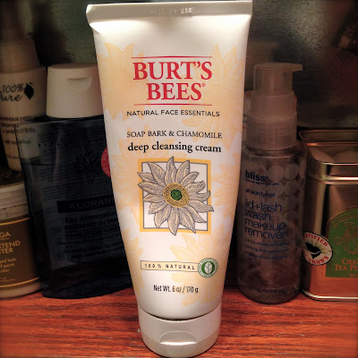Burt's Bees Soap Bark & Chamomile Deep Cleansing Cream: Mouthwash For Your Face