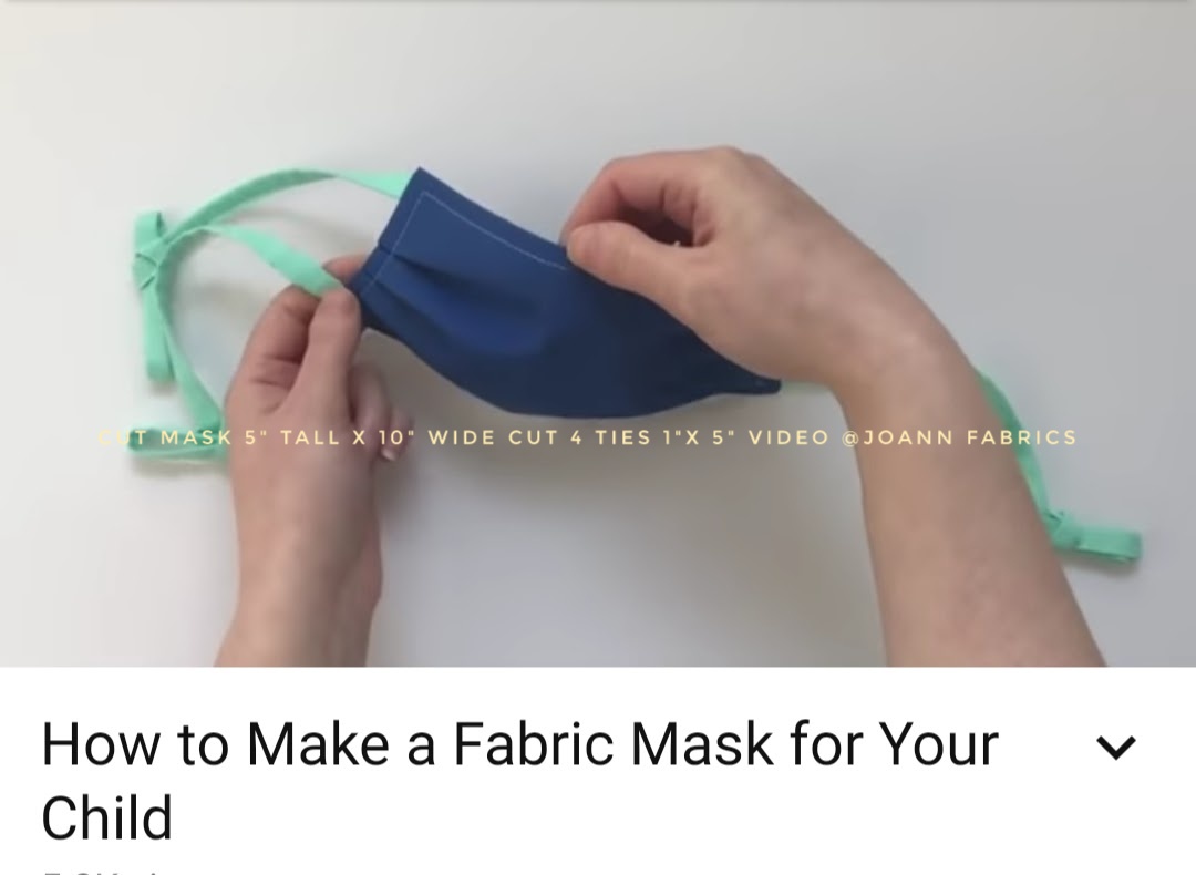 Michele Bilyeu Creates *With Heart and Hands* COVID19 Face Mask