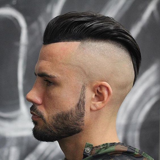 Corte Lateral Raspado Masculino Cabelo Raspado Masculino