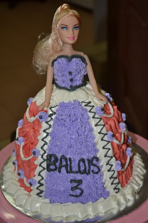 Kek Buttercream Barbie