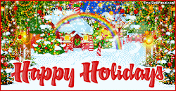 happy holidays christmas wallpapers desktop holiday hd merry gifs sempena cuti krismas promosi hari dan lights hujung tahun year iphone