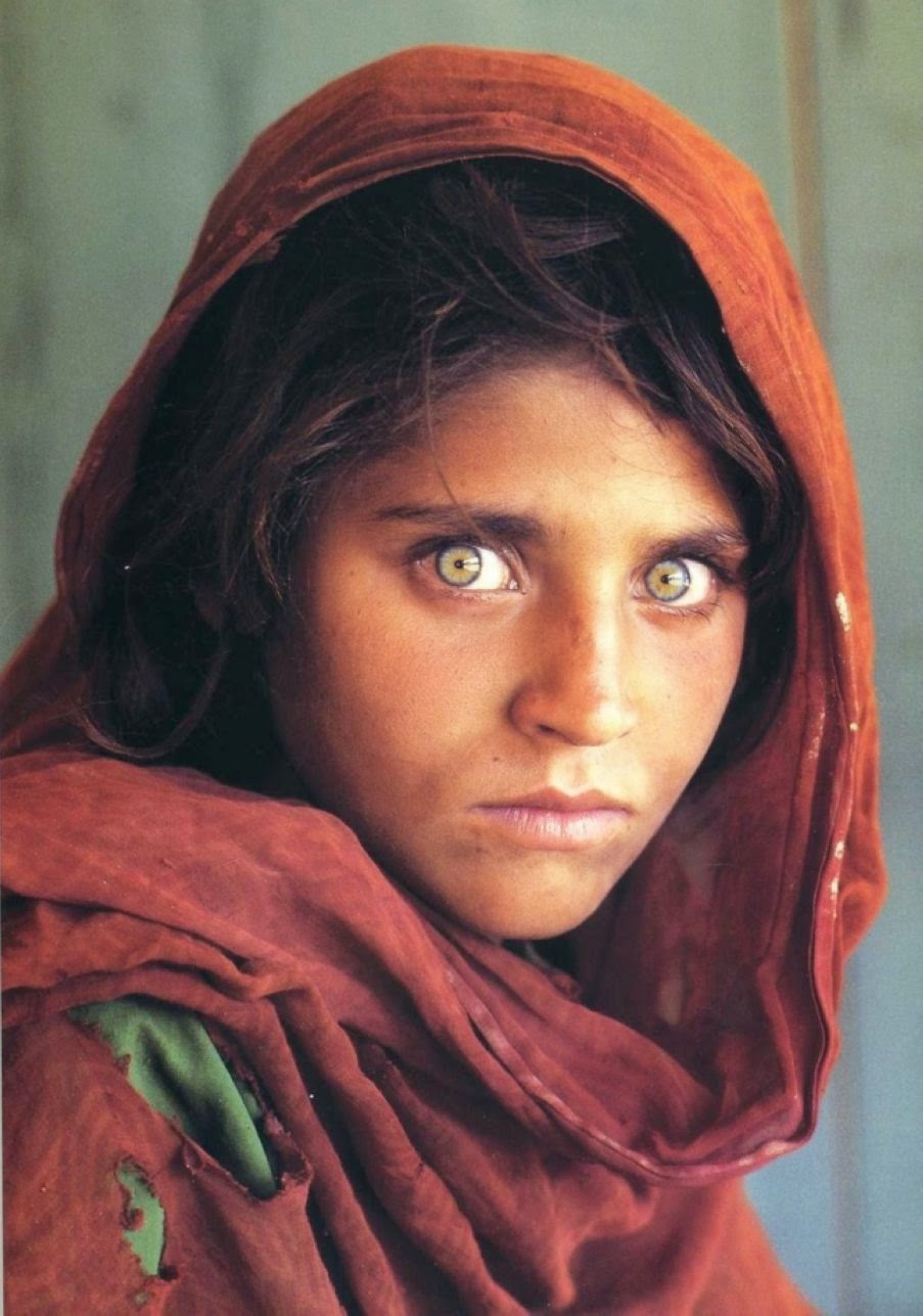 Sharbat Gula Afghan girl