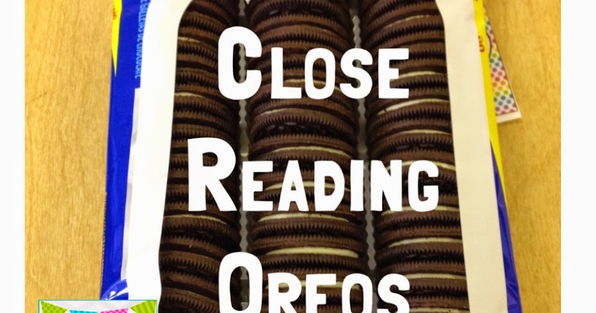 Stuckey in Second: Close Reading with Oreos {by Primary Polka Dots}