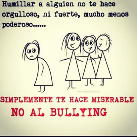 ¡No al bullying!