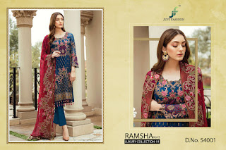 Juvi Fashion Ramsha vol 5 Pakistani Suits catalog wholesaler