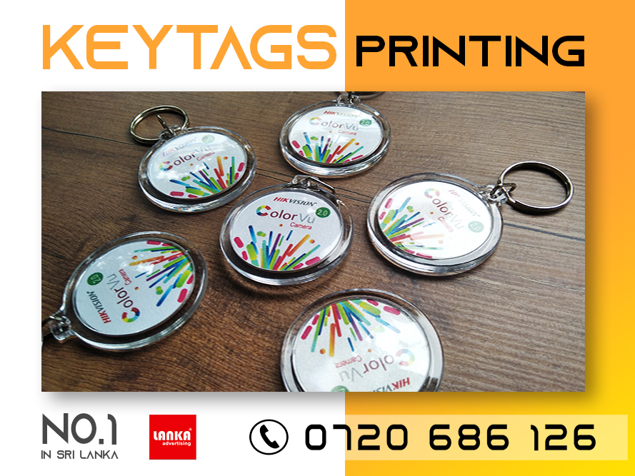 Key Tag Printing in Sri Lanka Lanka Advertising