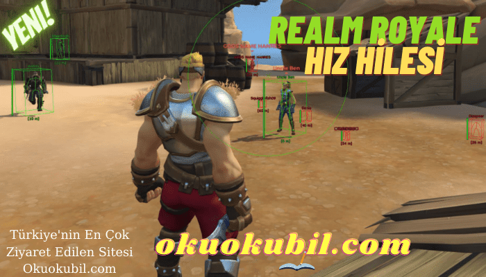 Realm Royale Hız Hilesi Speed, ESP, Aimbot, No recoil Exploits İndir