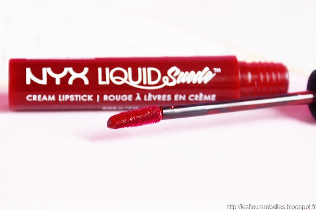 Rouge à lèvres crème mat Liquid Suede Nyx