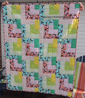 Dropping In quilt Sew Joy Creations