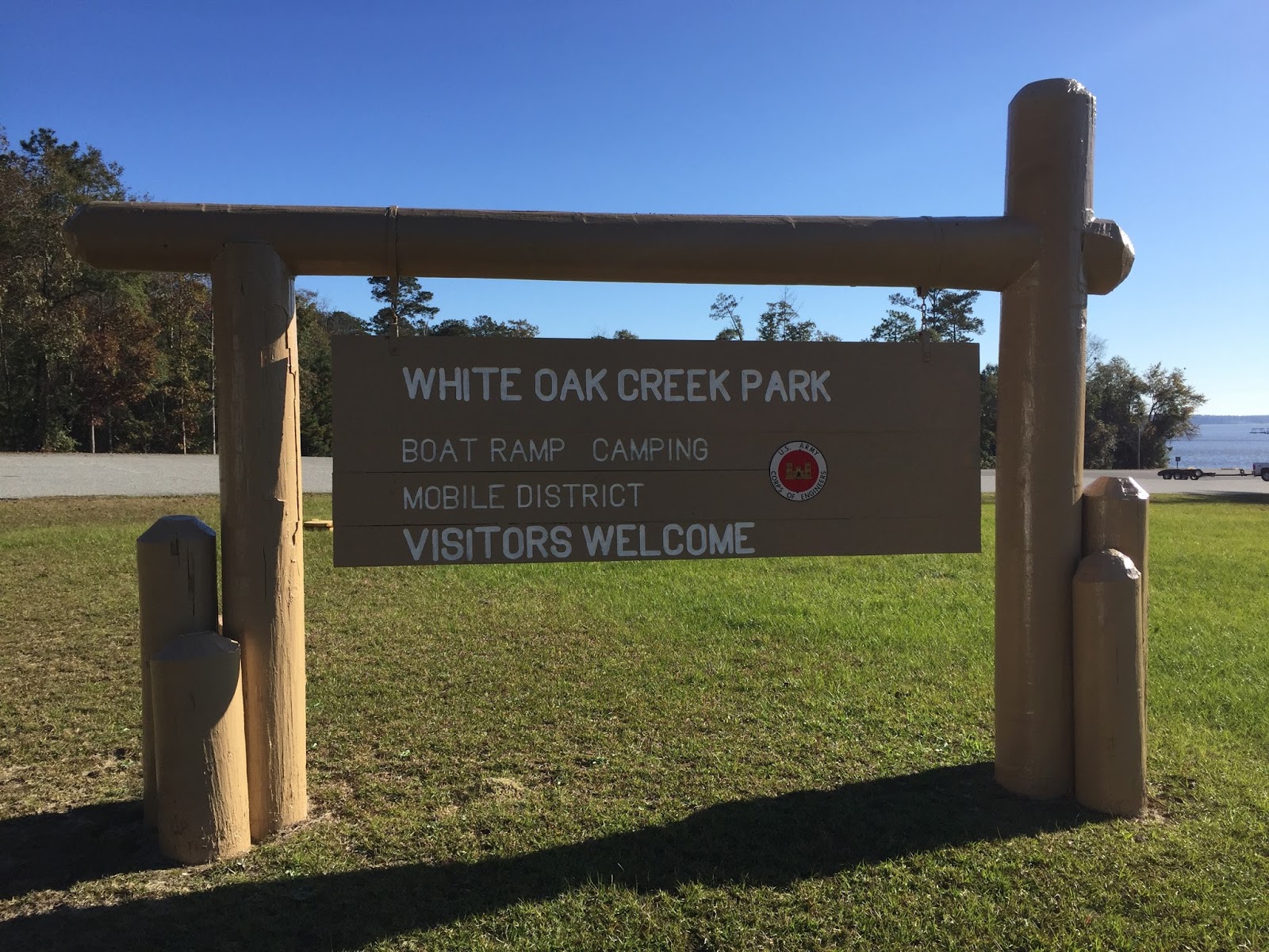 Cozy Rosie White Oak Creek COE Campground Alabama
