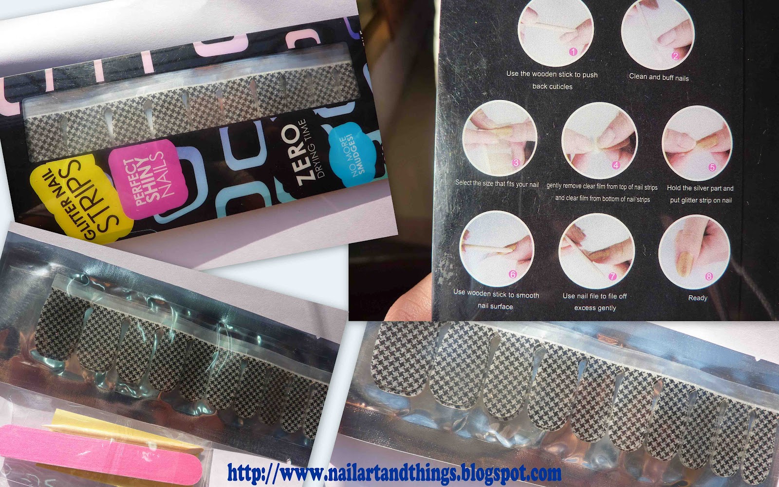 NailArt and Things Nail Polish Strips or Appliqués