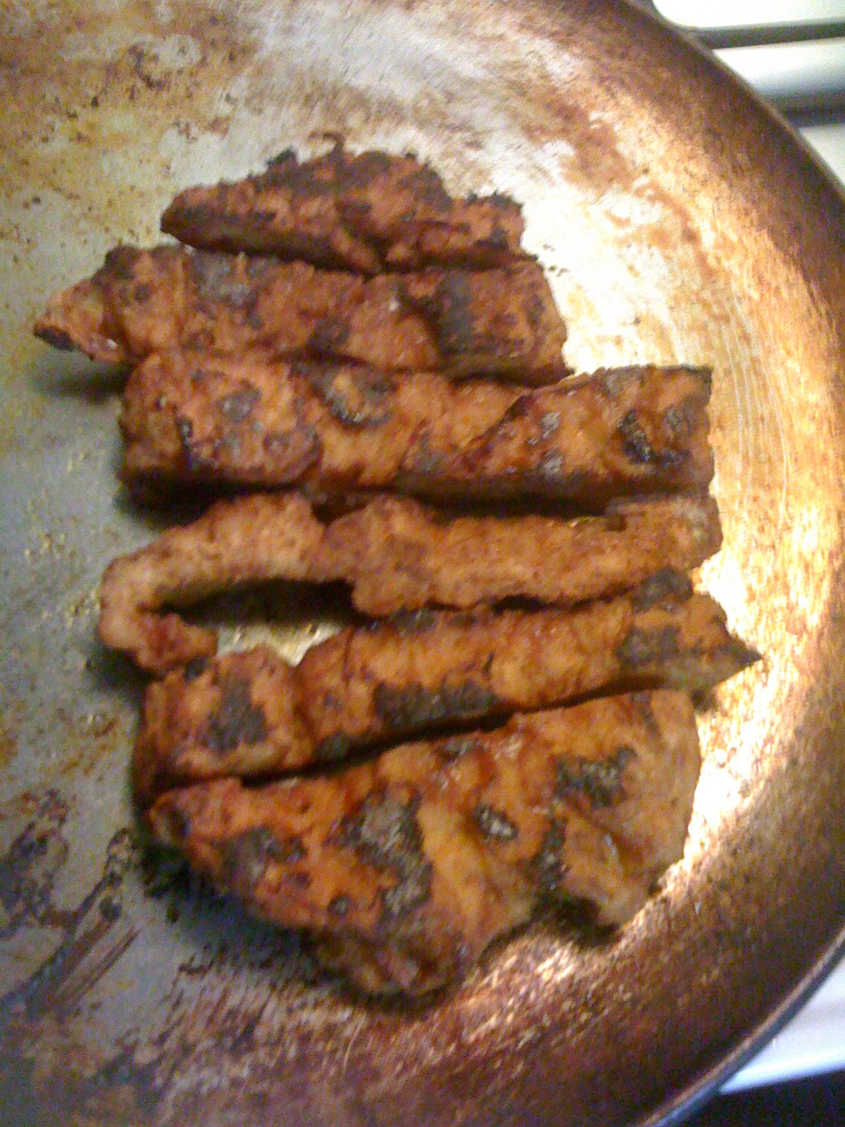 All You Eat is Vegetables? Homemade Seitan II Seitan Ribs