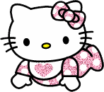 Alfabeto Hello Kitty bebé IMAGEN1.