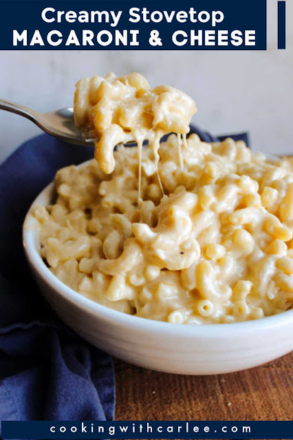 This macaroni and cheese is comfort food at it's finest. It is quick to put together and makes the creamiest macaroni and cheese you've ever had. In the time it takes to boil the noodles, you can throw together the sauce and chop the ham. Then all you have to do is toss it together and dinner is served! If your family is anything like mine, creamy and cheesy are crowd pleasing words and this recipe is sure to get two thumbs up! This macaroni and cheese is comfort food at it's finest. It is quick to put together and makes the creamiest macaroni and cheese you've ever had. In the time it takes to boil the noodles, you can throw together the sauce and chop the ham. Then all you have to do is toss it together and dinner is served! If your family is anything like mine, creamy and cheesy are crowd pleasing words and this recipe is sure to get two thumbs up!