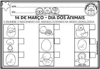 Atividades animais educação infantil