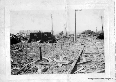 Bombardements Aérodrome d'Aulnat 1944