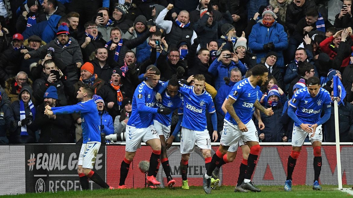 Ibrox Noise Rangers did more than just win last night shock extra