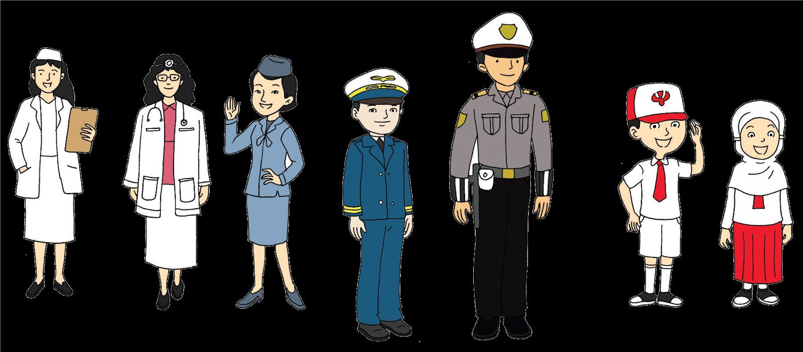 Apakah Orang Zaman Dahulu Mengenakan Pakaian Profesi Saat