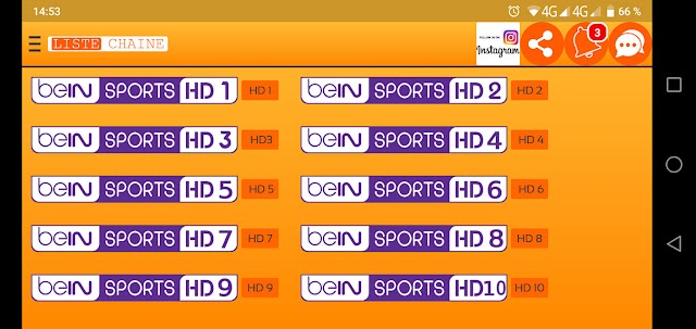 تطبيق Myou apk لمشاهدة القنوات الرياضية المشفرة بالمجان على الهواتف المحمولة