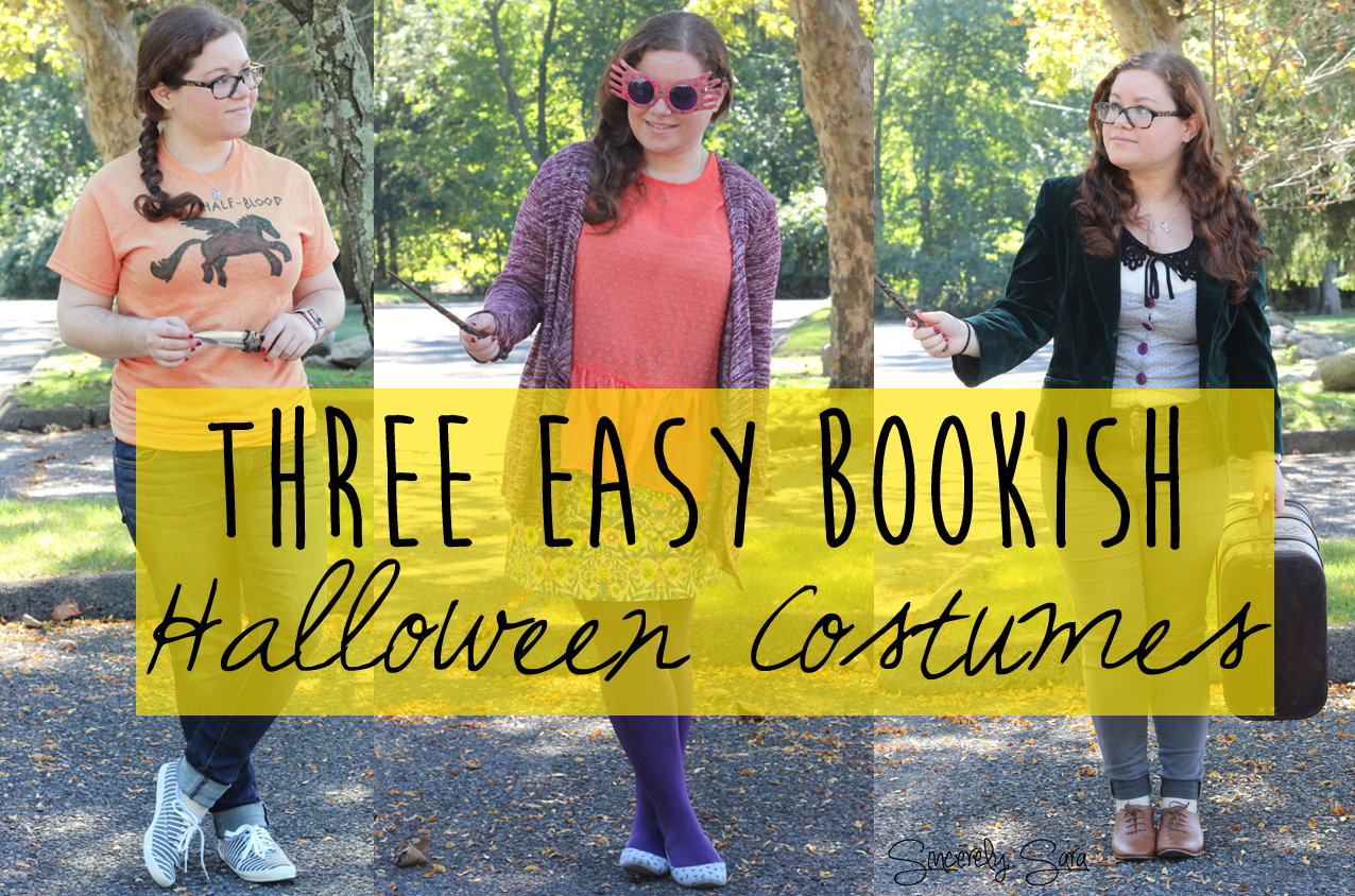 3 Easy Bookish Halloween Costumes Sincerely, Sara Style and Books Bloglovin