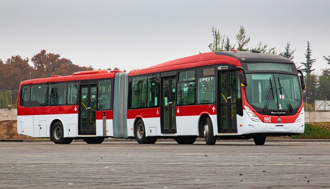 Volvo fornecerá 564 ônibus para Santiago, no Chile