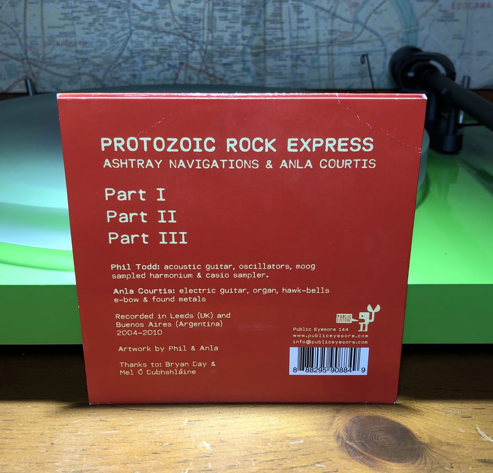 Ashtray Navigations & Anla Courtis Protozoic Rock Express