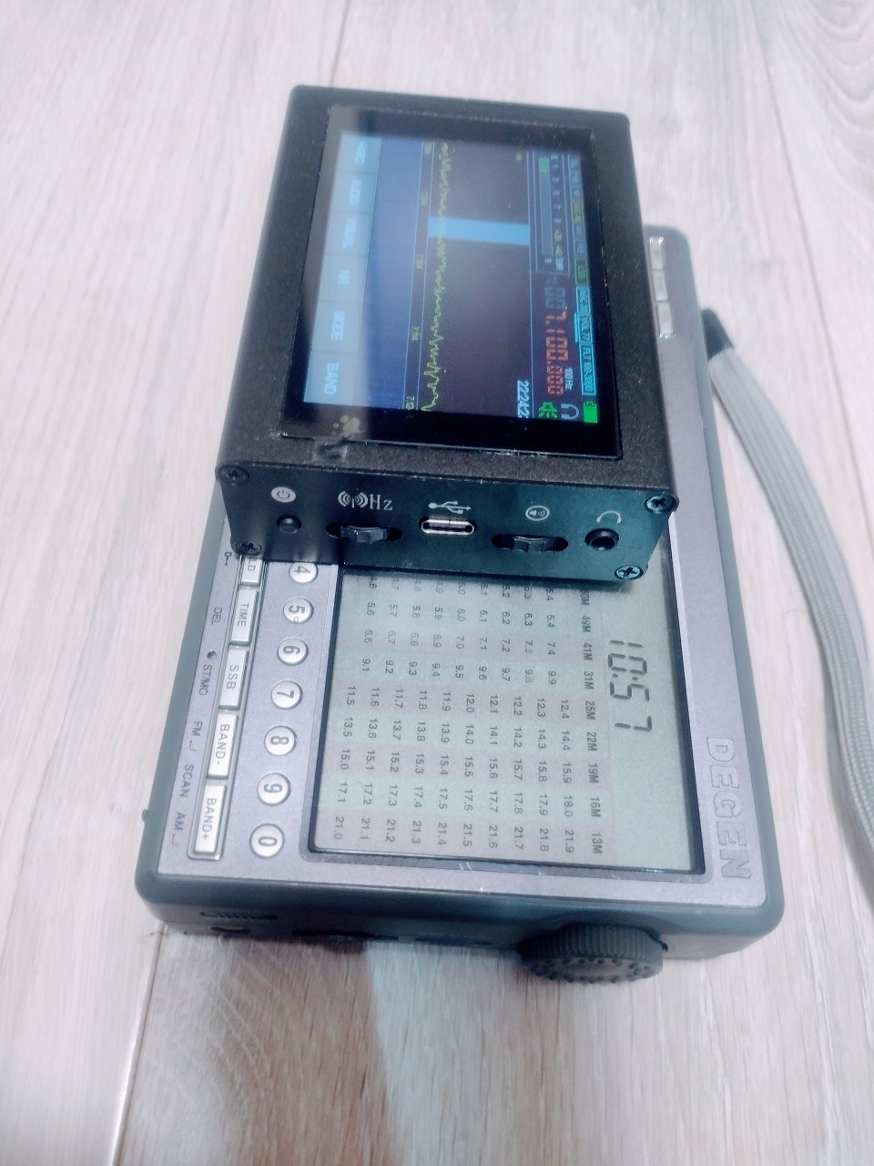 安心の定価販売 Empty Chair1.10b 3.5インチ 50KHz-2GHz DSP SDR レシーバー Malahit SD 