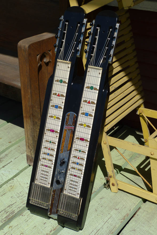 c.1950 National DoubleNeck Grand Console Lap Steel Guitar