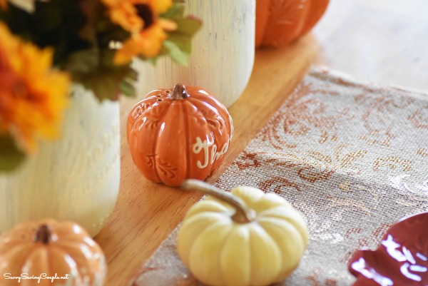 Thanksgiving Table Decor Ideas and a CONTEST