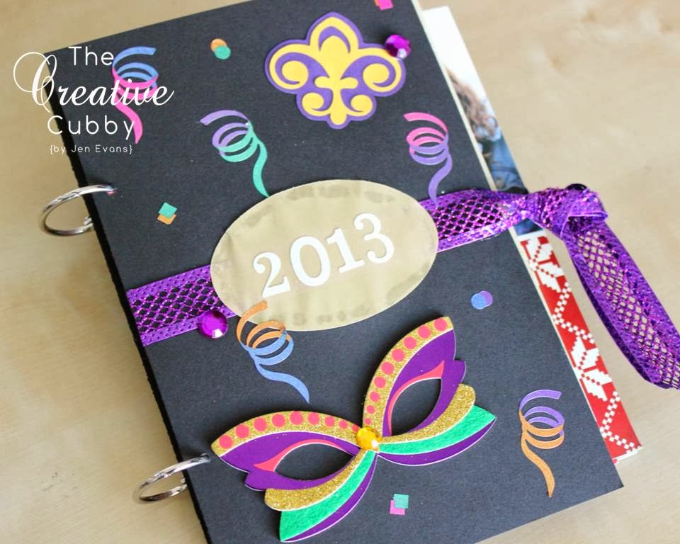 mardi gras holiday cards