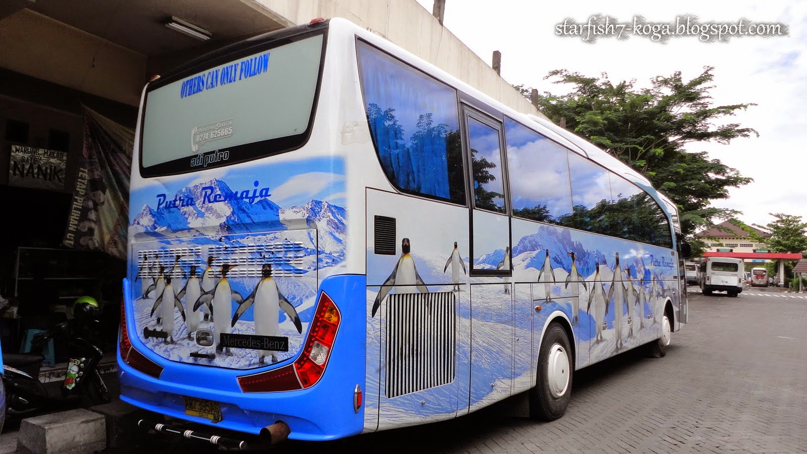 Livery Unyu & Lucu Bus Malam AKAP Pariwisata