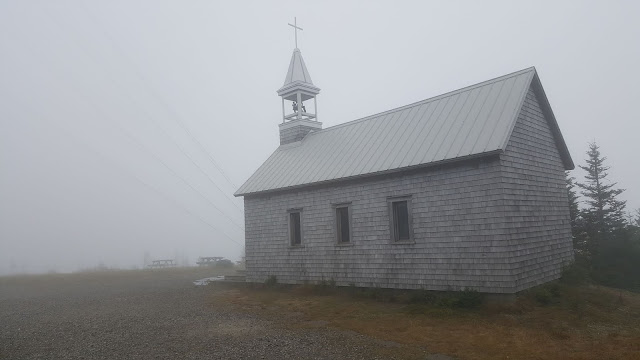 Chapelle au sommet du mont Saint-Joseph