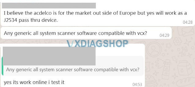 vxdiag sps e4403 error 4